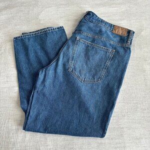 Madewell Curvy Low Slung Straight Jeans in Palmina Wash